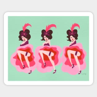 CanCan Mint Sticker